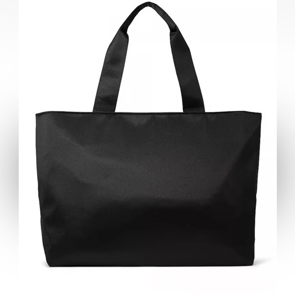 VS CHALK ROSE BOWS GLAZED SATIN PAJAMA SET w/ MATCHING TOTE & BLANKET SIZE LARGE - Picture 8 of 8